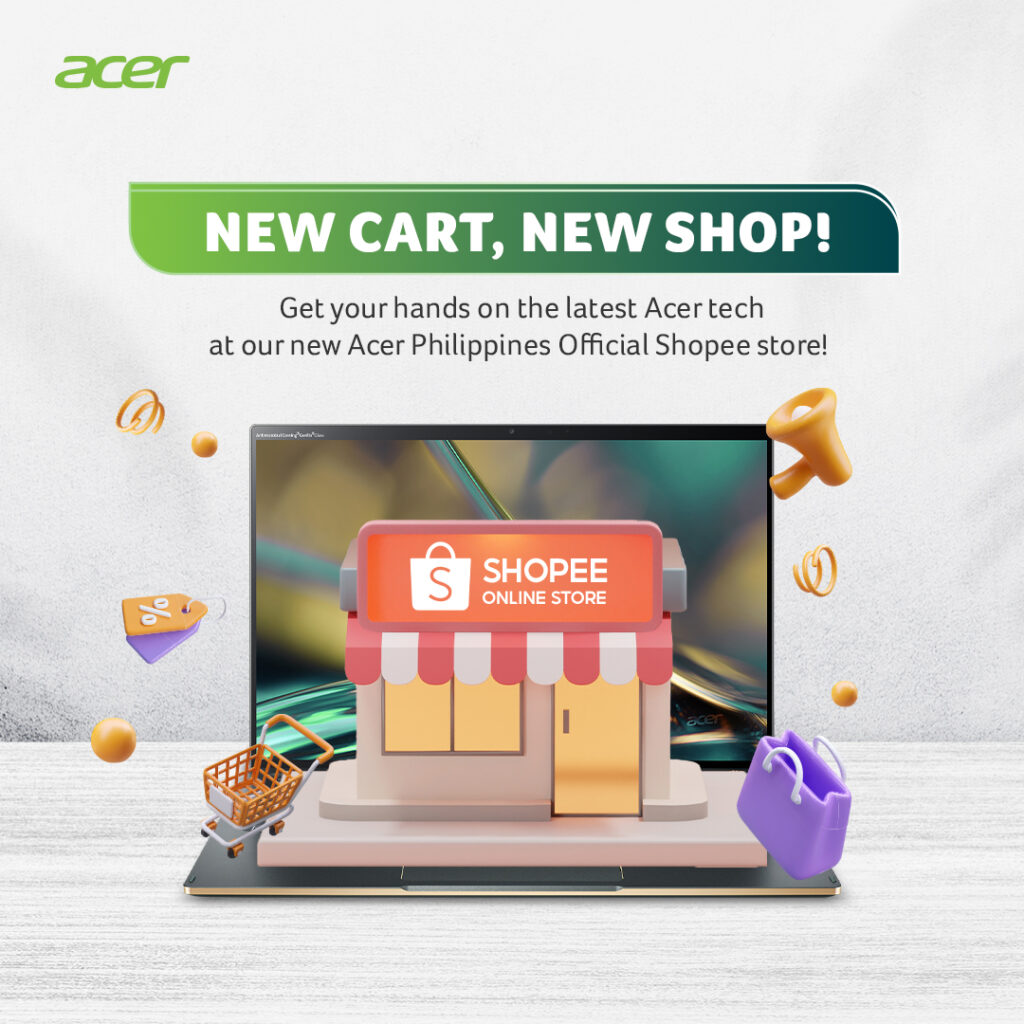 Acer Ph Opens Official Store On Shopee - Annalyn.net